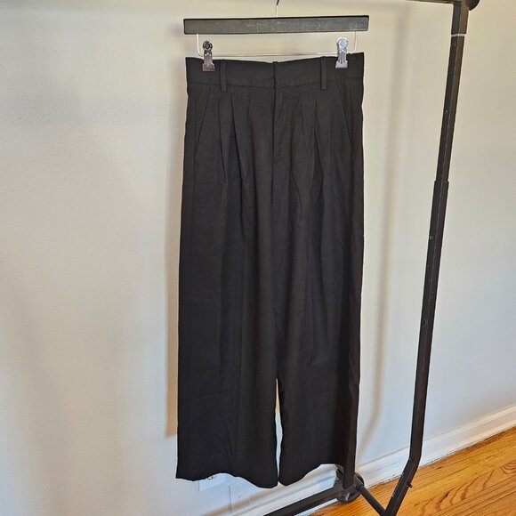 Banana Republic Wide Leg Pants High Rise Sculpted Trouser NWT Petite - Picture 7 of 8